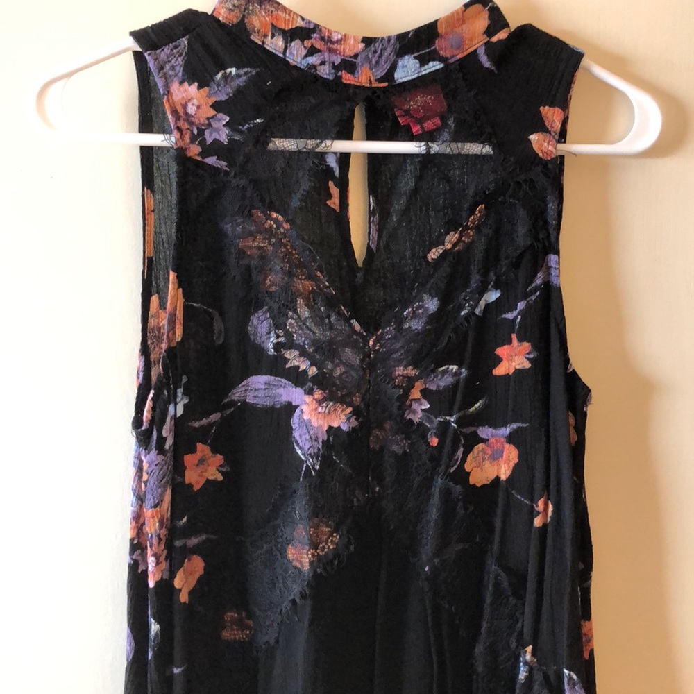 Lace floral top
